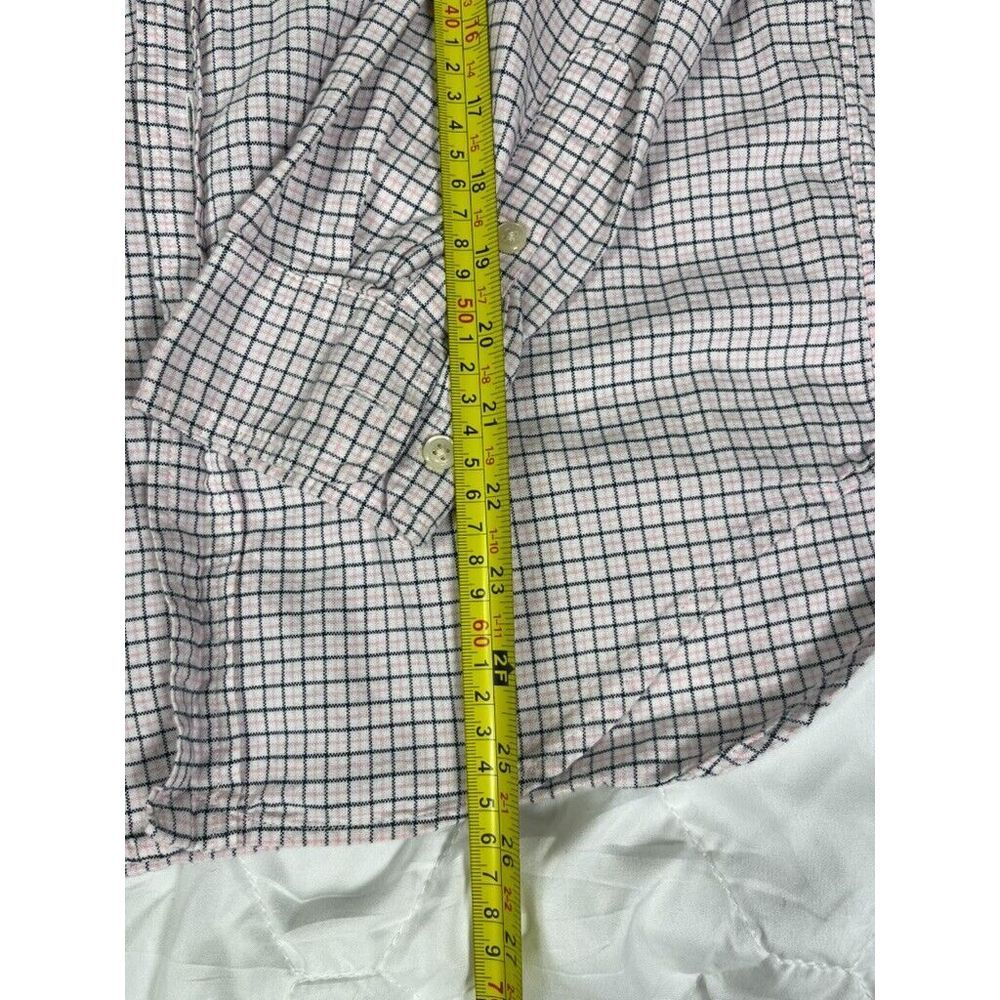 Ralph Lauren Mens Button-Down Shirt Pink Black White Checked Long Sleeve Large - Picture 5 of 8